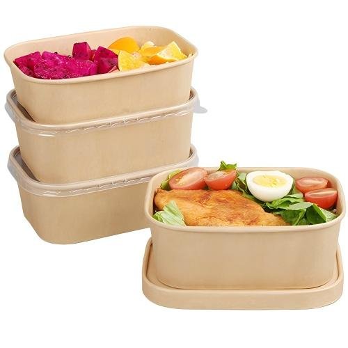 500ML-kraft paper bowl